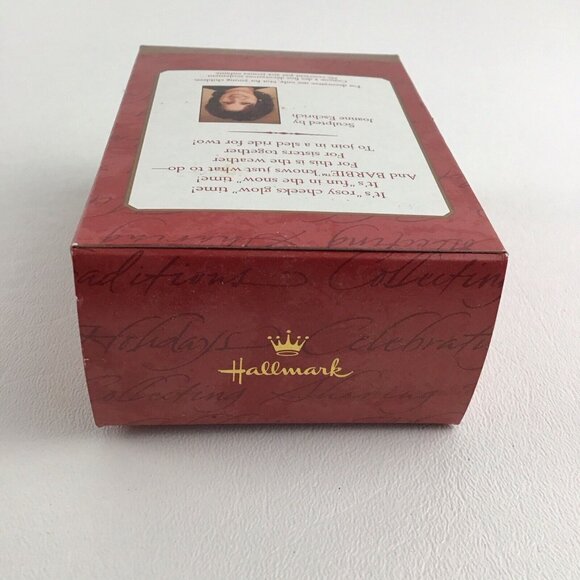 Hallmark Keepsake Christmas Tree Ornament Winter Fun With Barbie & Kelly 2000 - Picture 4 of 6